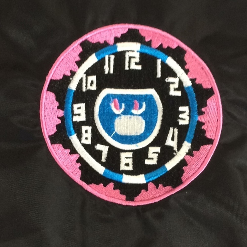 2007 BBC Ice Cream Glowing Clock Varsity Jacket Pharrell Williams Mens XXL - Picture 3 of 8